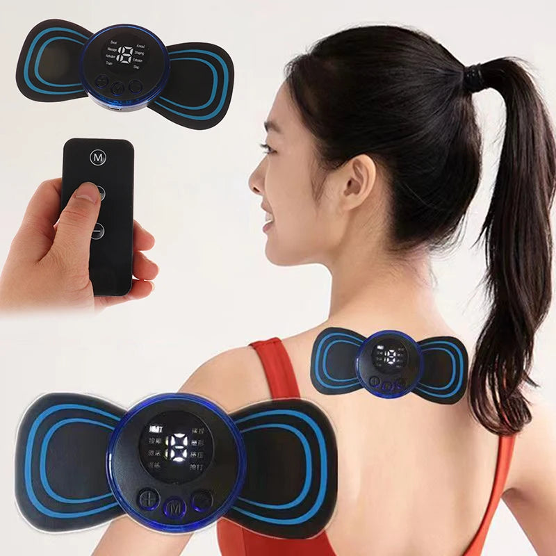 Mini massageador elétrico portátil